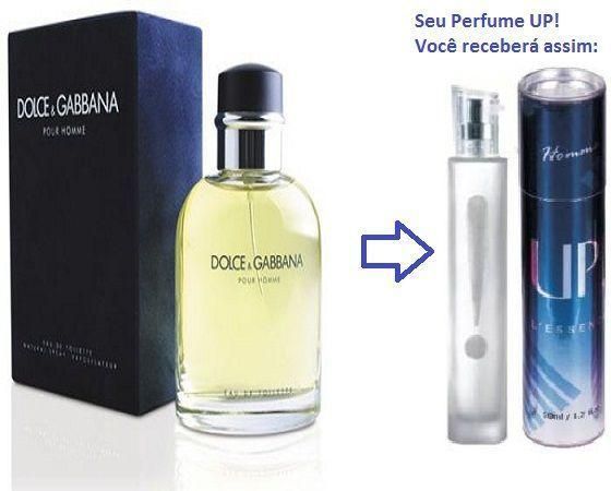 Perfume UP! Essência do DOLCE&GABBANA Pour homme masc. 50ml