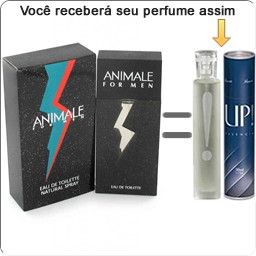 Perfume Masculino 50ml - UP! 43 - Animale R$ 79,00