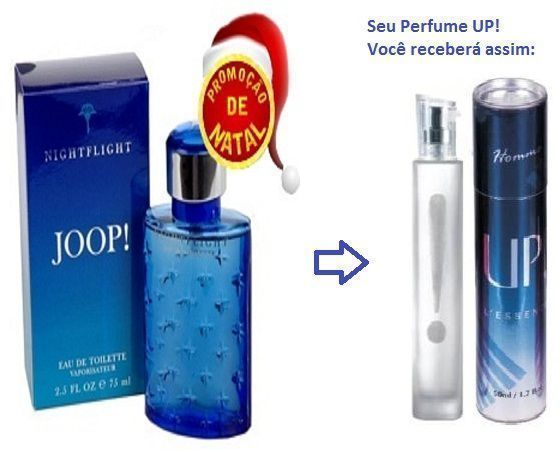 Perfume UP! Essência do Joop Nightflight. 50ml