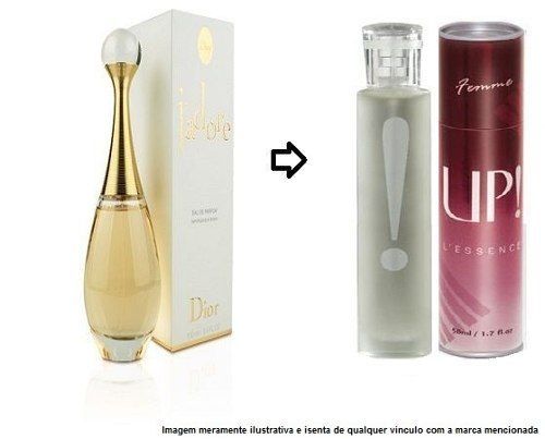 Perfume UP! Essência do J'Adore. 50ml