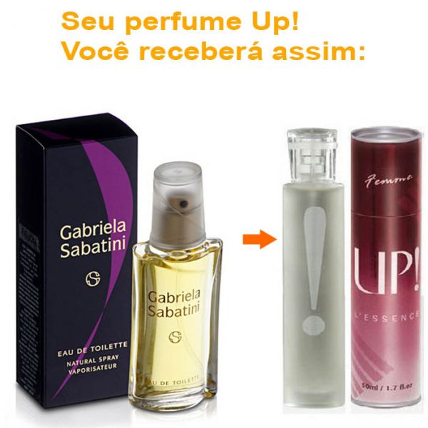 Perfume UP! Essência do Gabriela Sabatine fem. 50ml