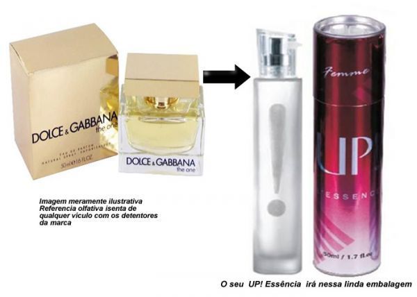 Perfume Feminino 50ml - UP! 40 - The One